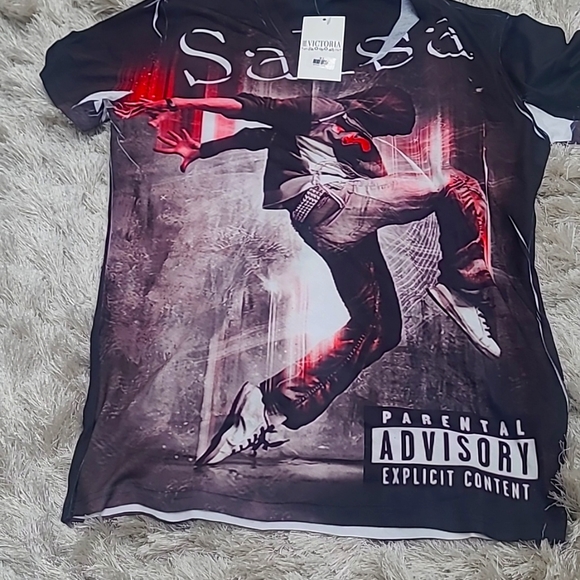 Men's salsa High definition T-shirt New - Picture 3 of 4